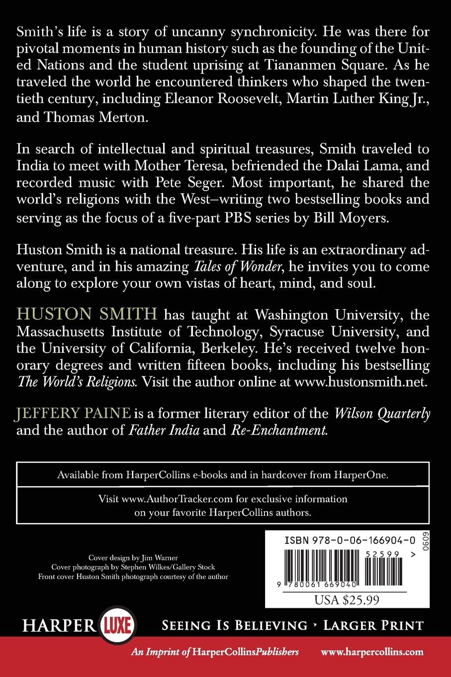 Rückseitencover Tales of Wonder LP