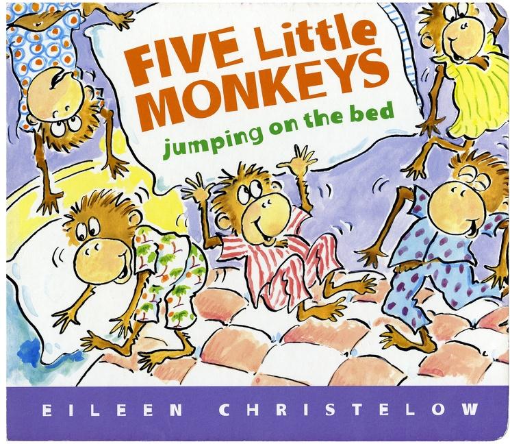 Vorderes Coverbild Five Little Monkeys Jumping on the Bed