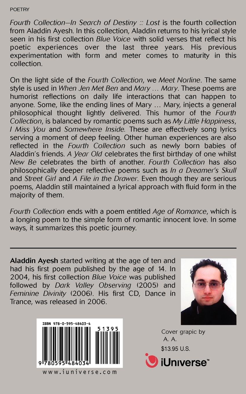 Rückseitencover Fourth Collection