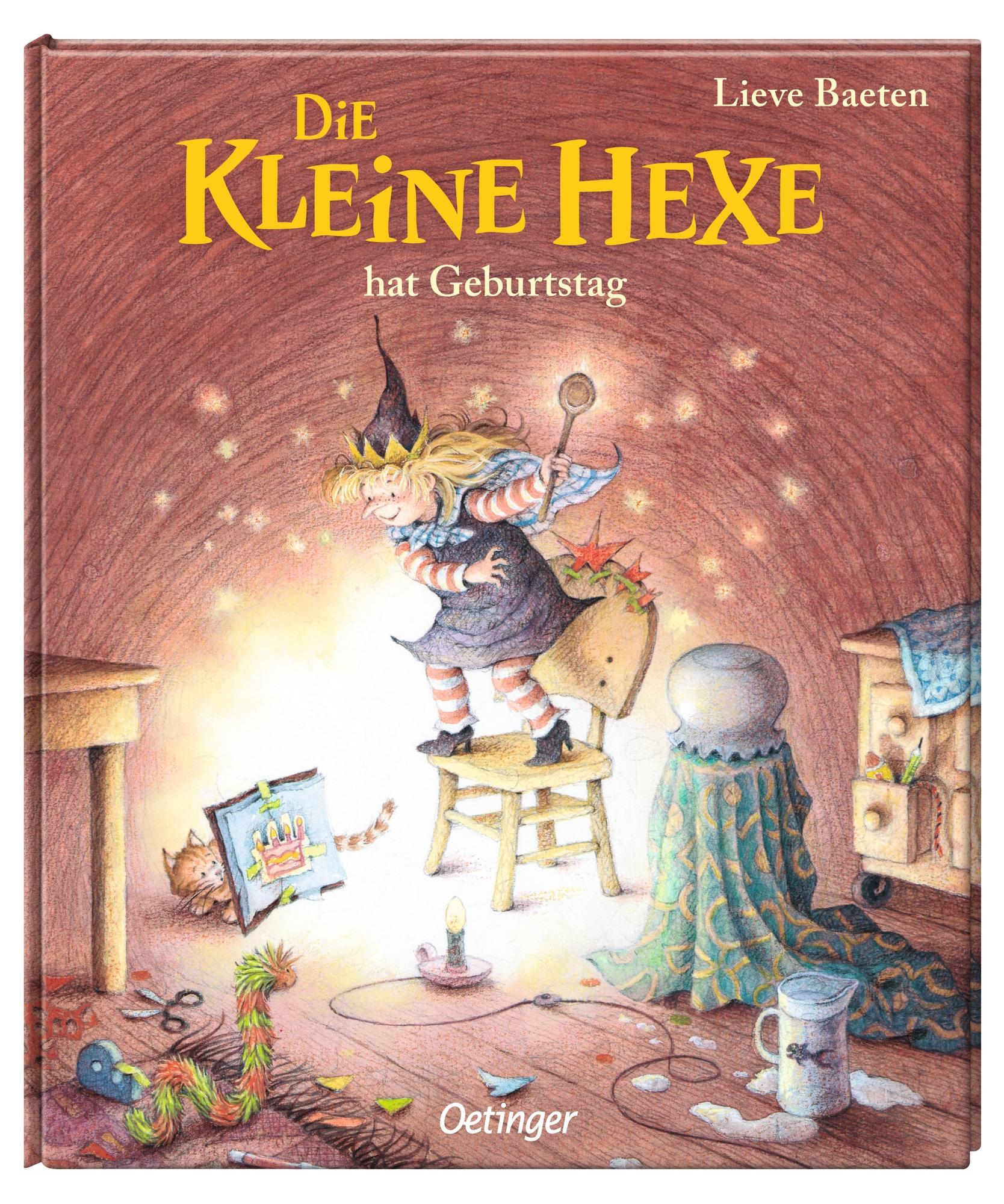 Beispielinhalt (Bild) Die kleine Hexe hat Geburtstag