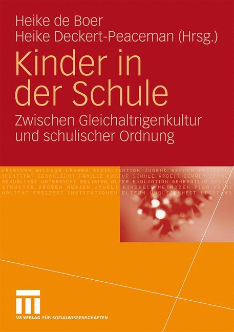 Vorderes Coverbild Kinder in der Schule