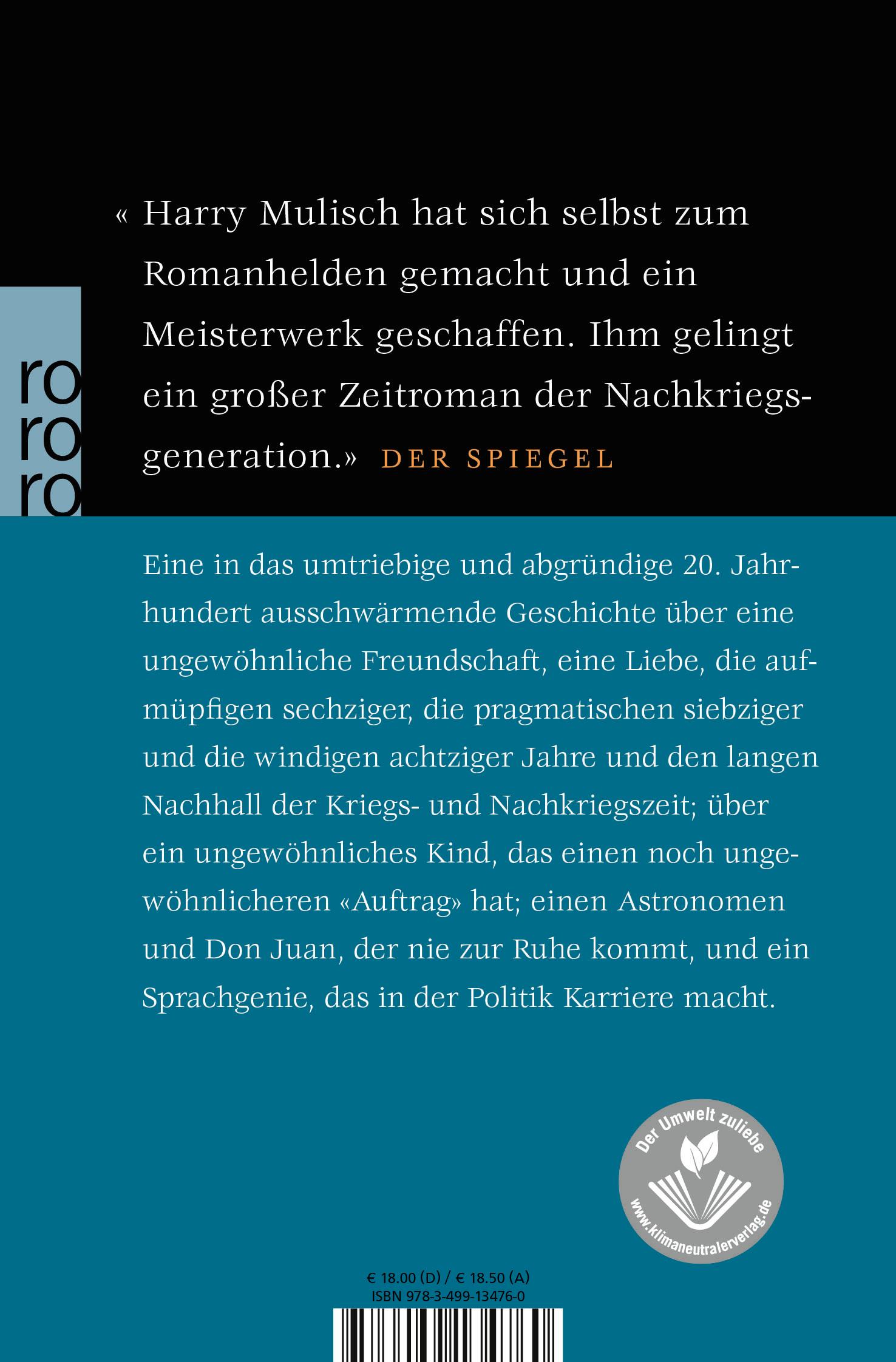 Rückseitencover Die Entdeckung des Himmels