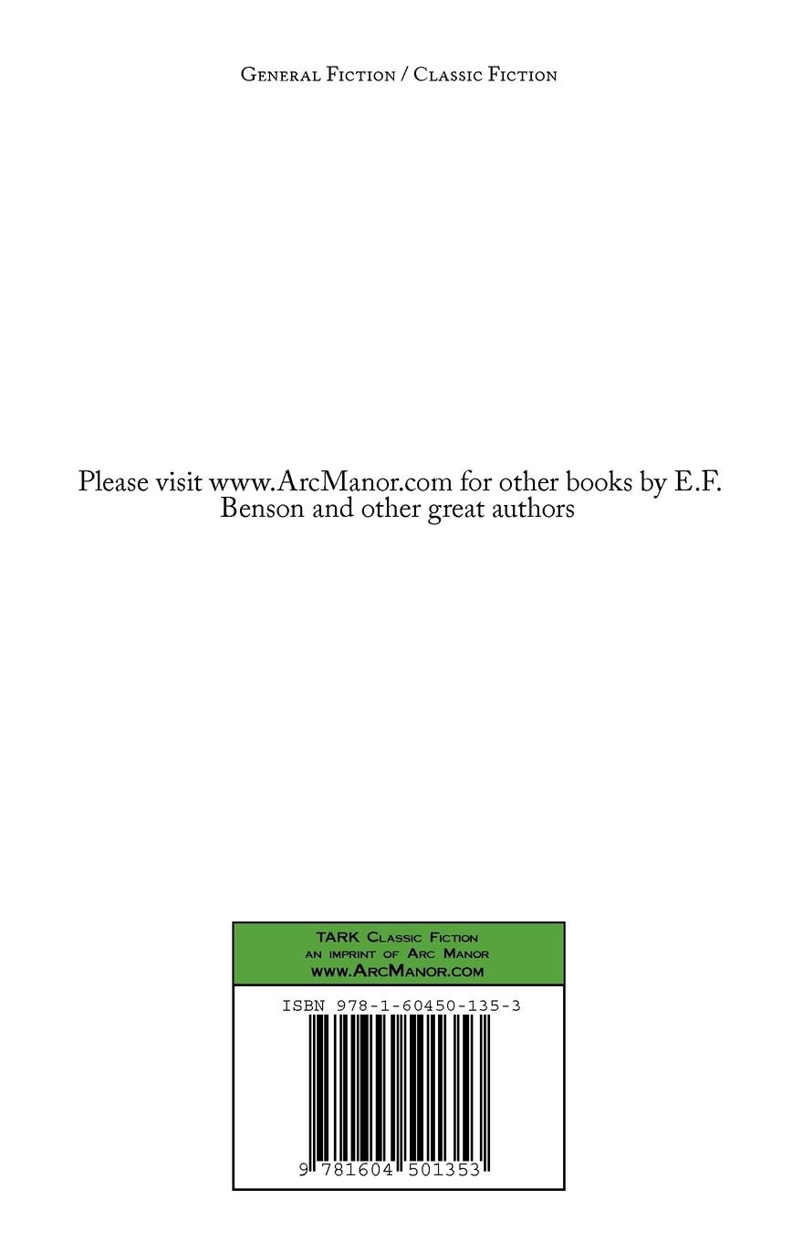 Rückseitencover The Blotting Book - A Mystery by E.F. Benson