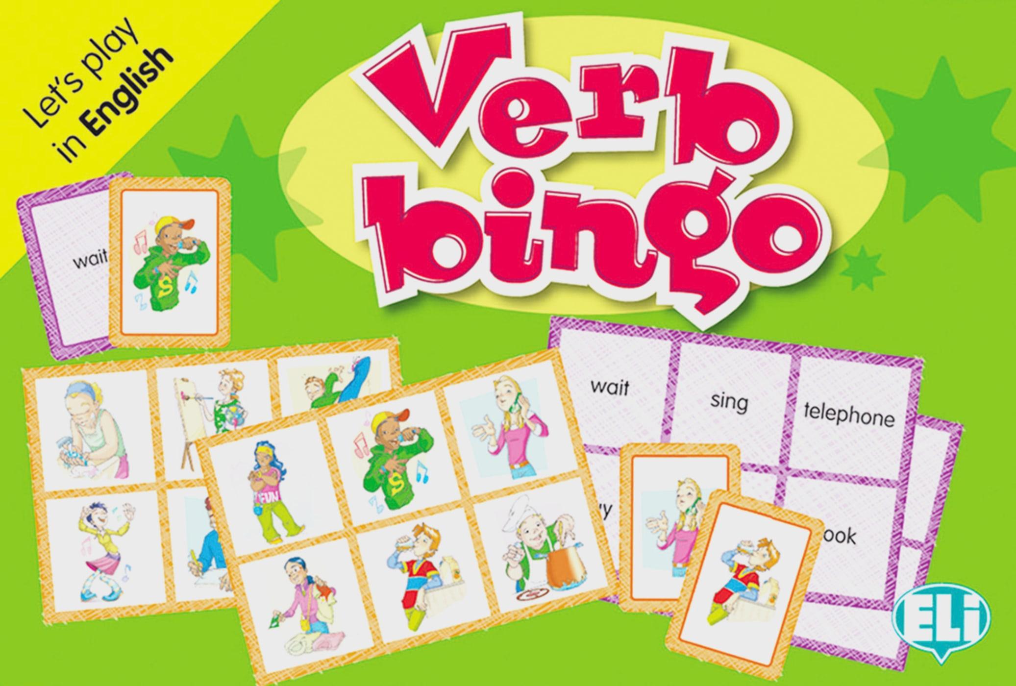 Vorderes Coverbild Verb bingo