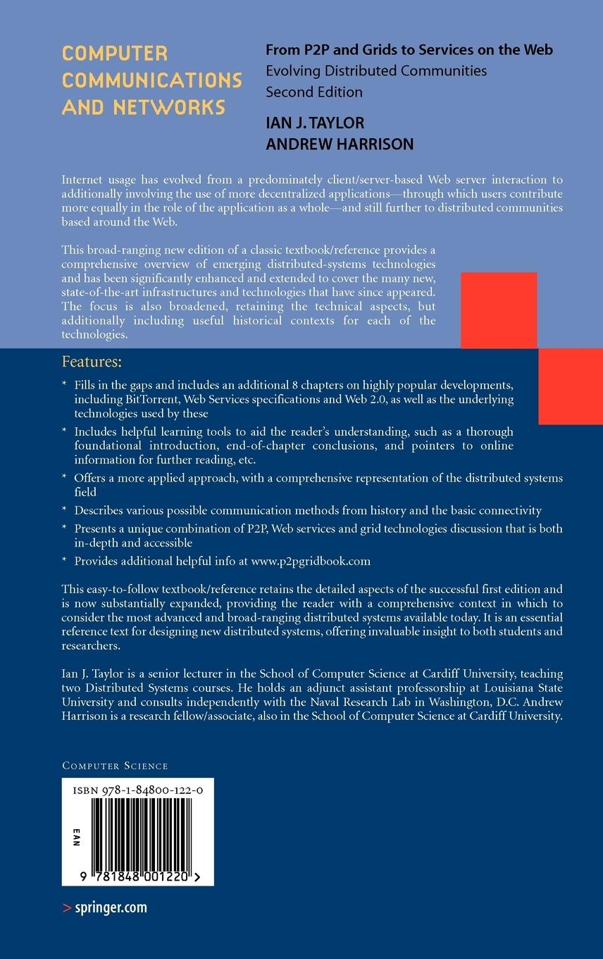 Rückseitencover From P2P and Grids to Services on the Web