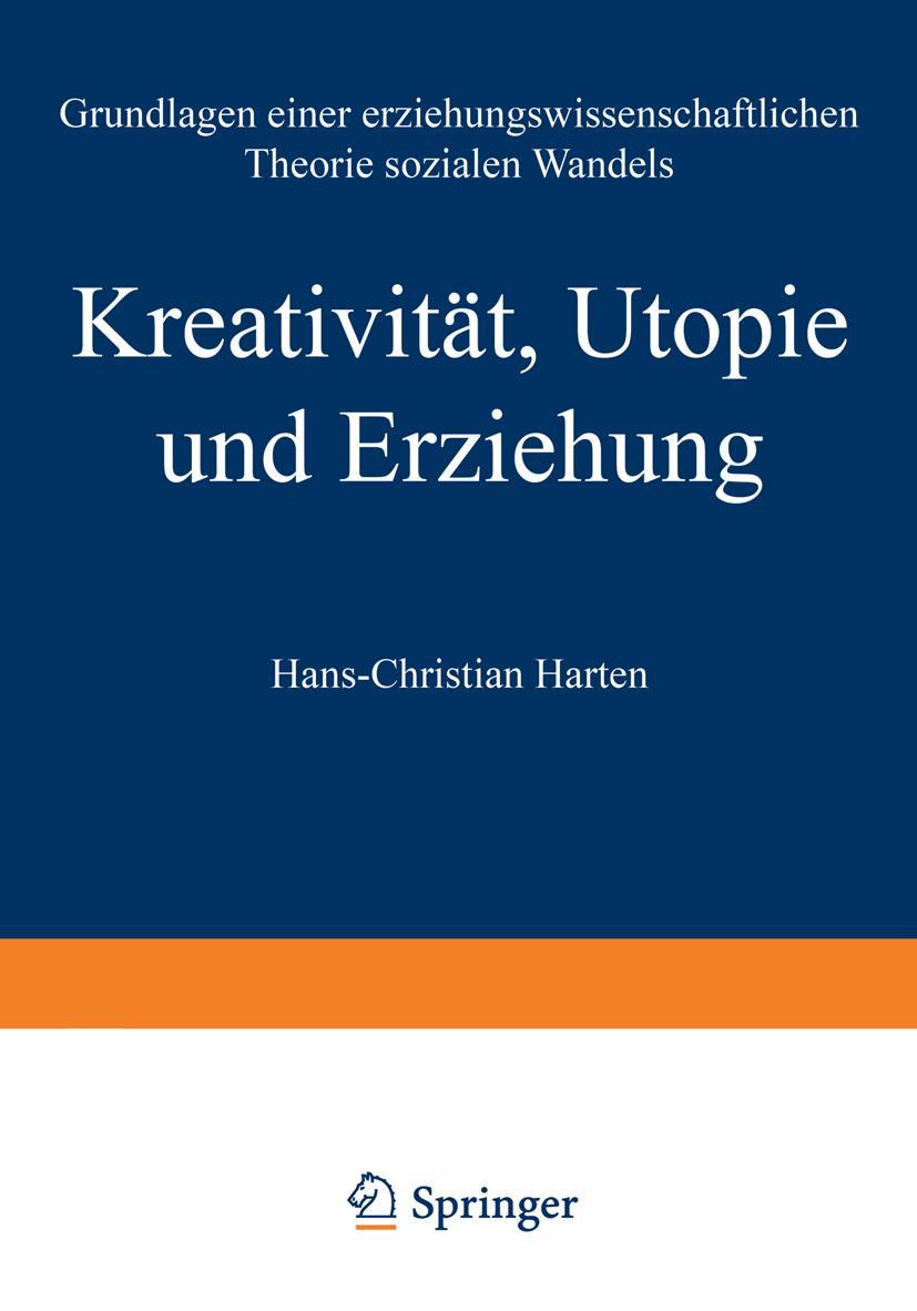Vorderes Coverbild Kreativität, Utopie und Erziehung