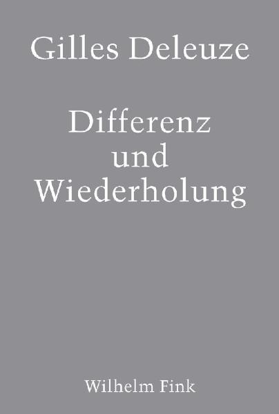 Vorderes Coverbild Differenz und Wiederholung