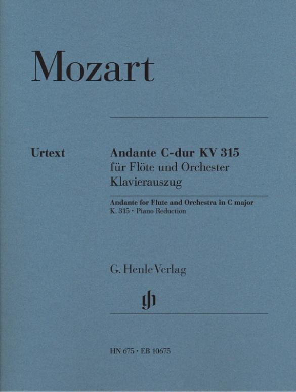 Vorderes Coverbild Andante für Flöte und Orchester C-dur KV 315