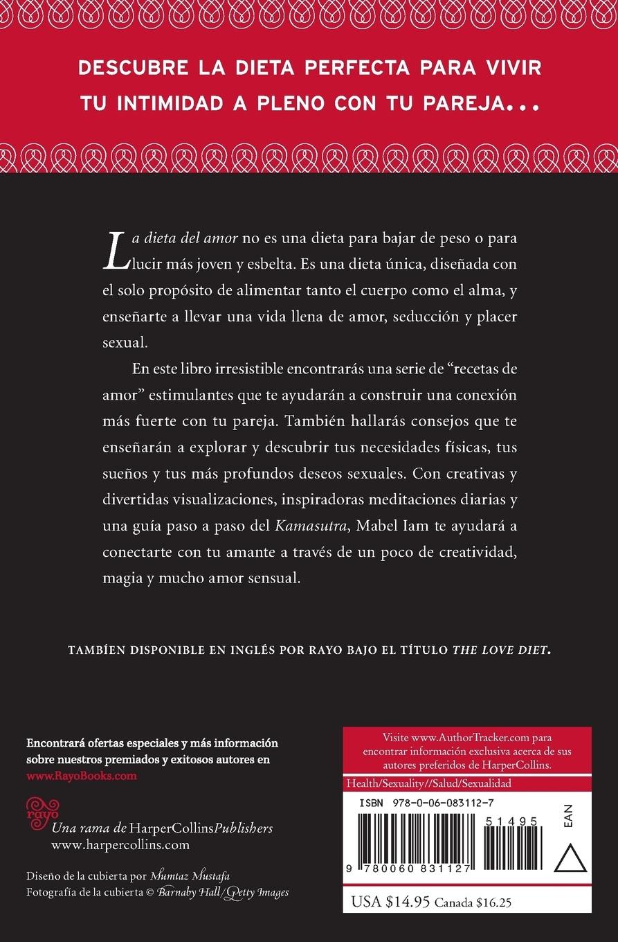 Rückseitencover La Dieta del Amor