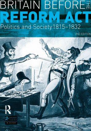 Vorderes Coverbild Britain before the Reform Act
