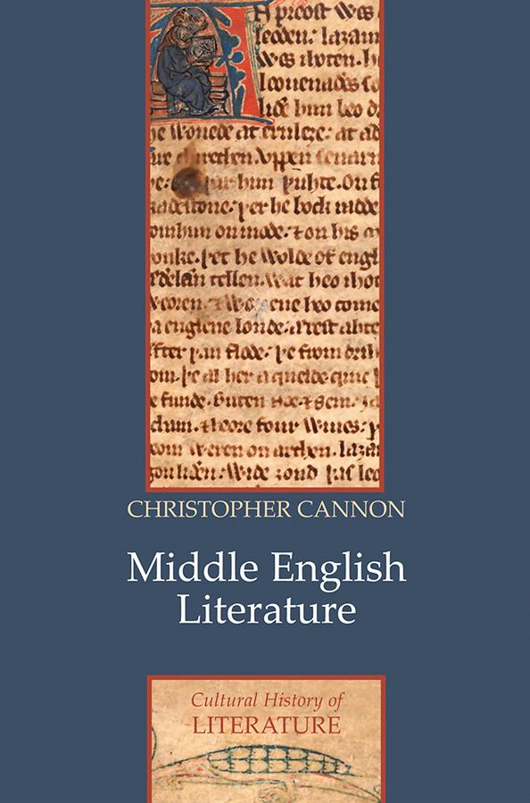 Vorderes Coverbild Middle English Literature