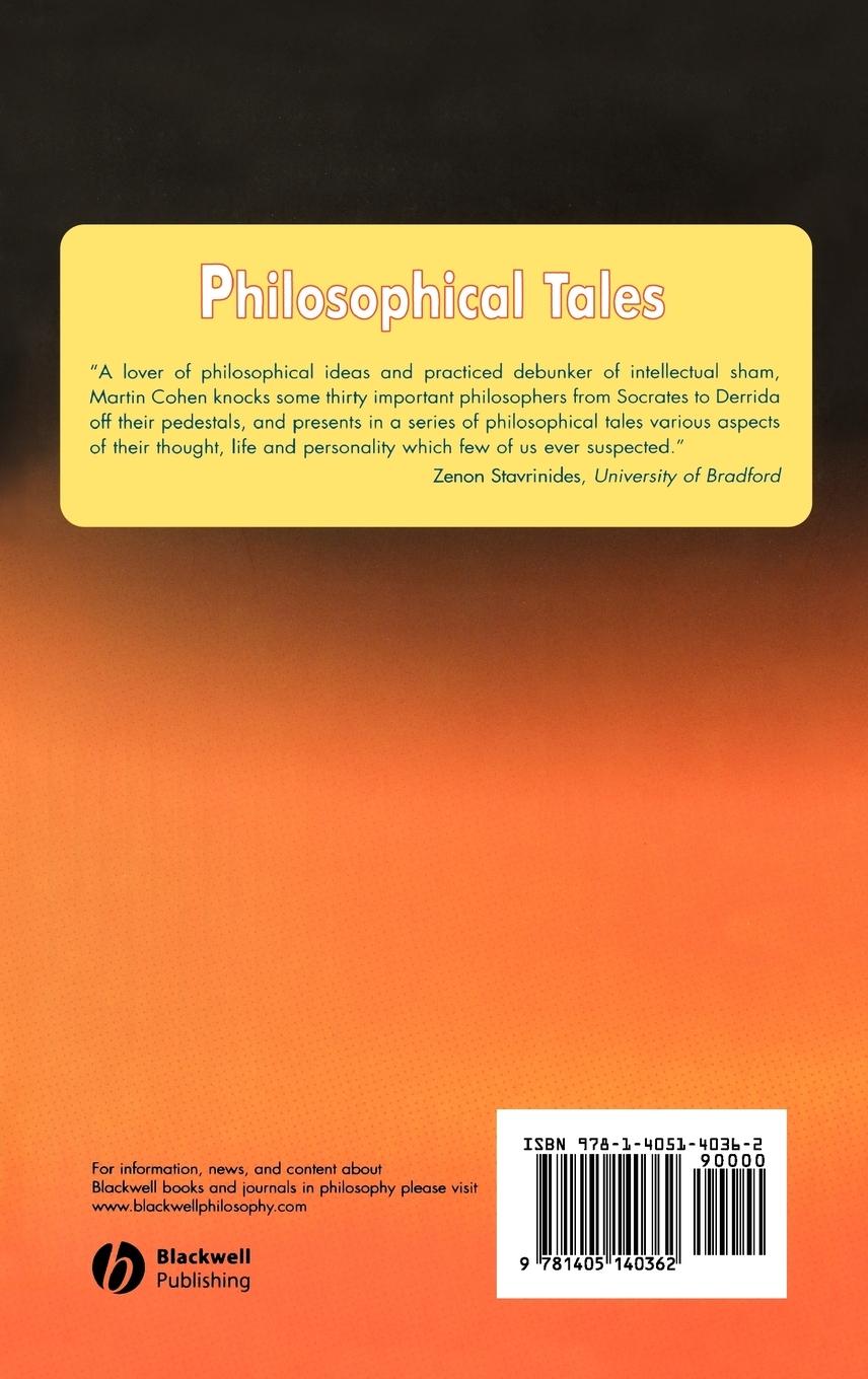 Rückseitencover Philosophical Tales