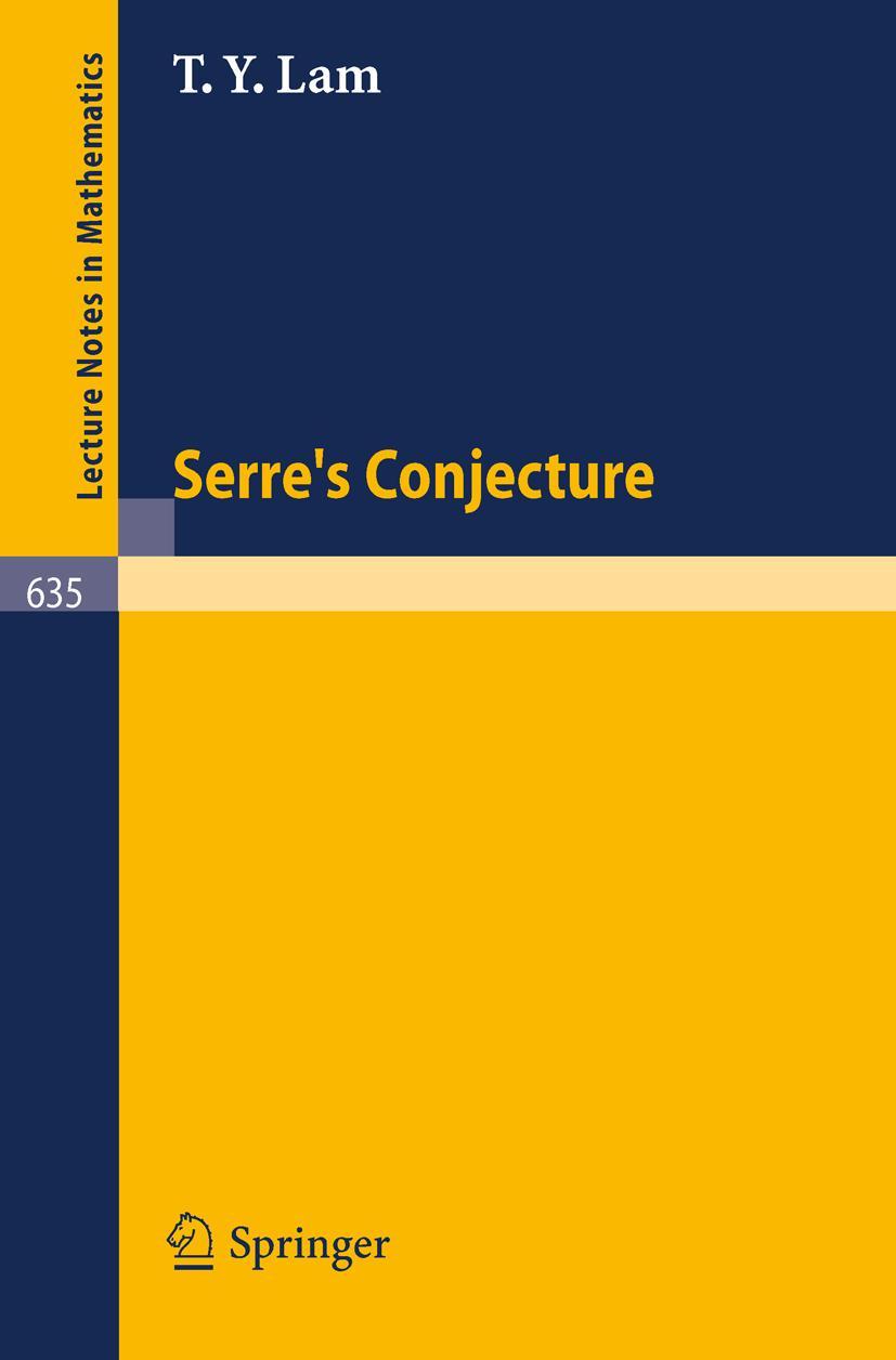Vorderes Coverbild Serre's Conjecture