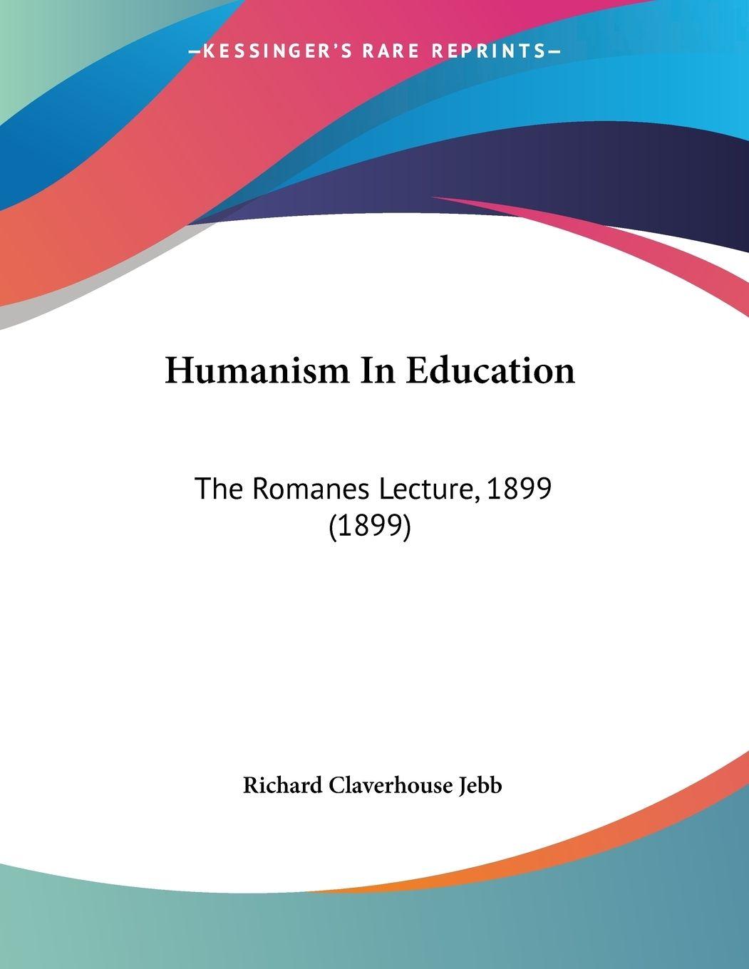 Vorderes Coverbild Humanism In Education