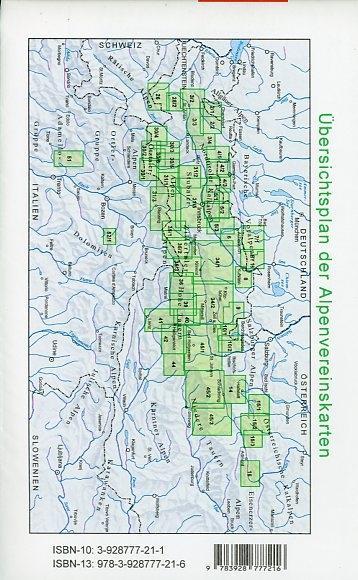 Beispielinhalt (Bild) DAV Alpenvereinskarte 05/2 Karwendelgebirge Mitte 1 : 25 000