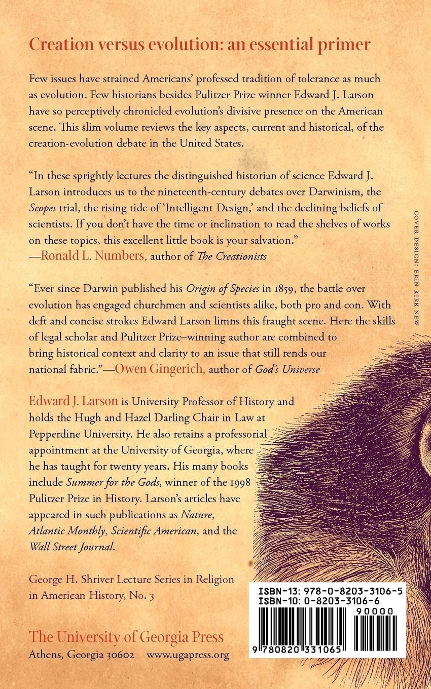 Rückseitencover The Creation-Evolution Debate