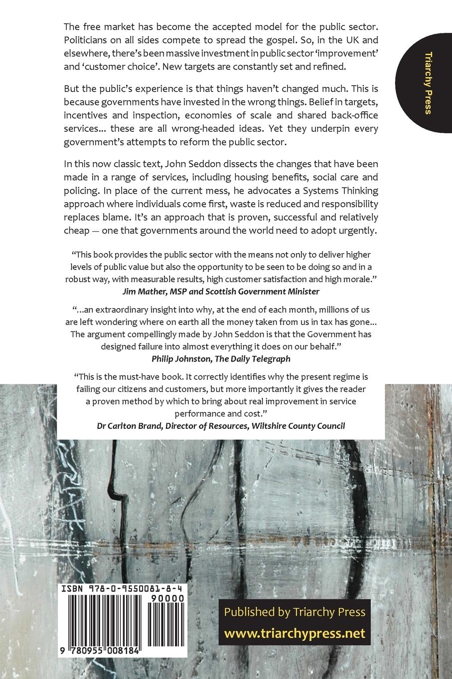 Rückseitencover Systems Thinking in the Public Sector