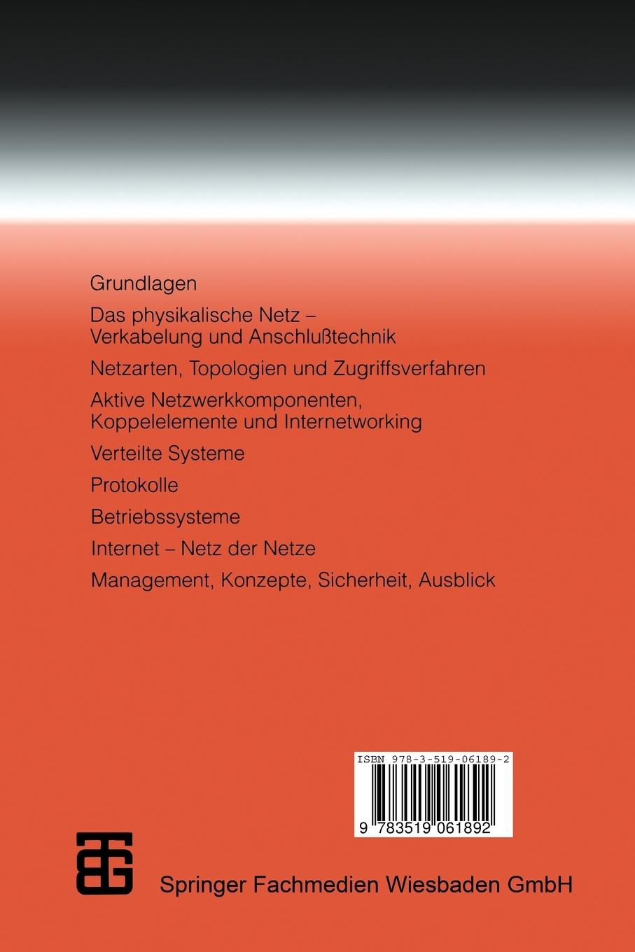 Rückseitencover LAN Praxis Lokaler Netze