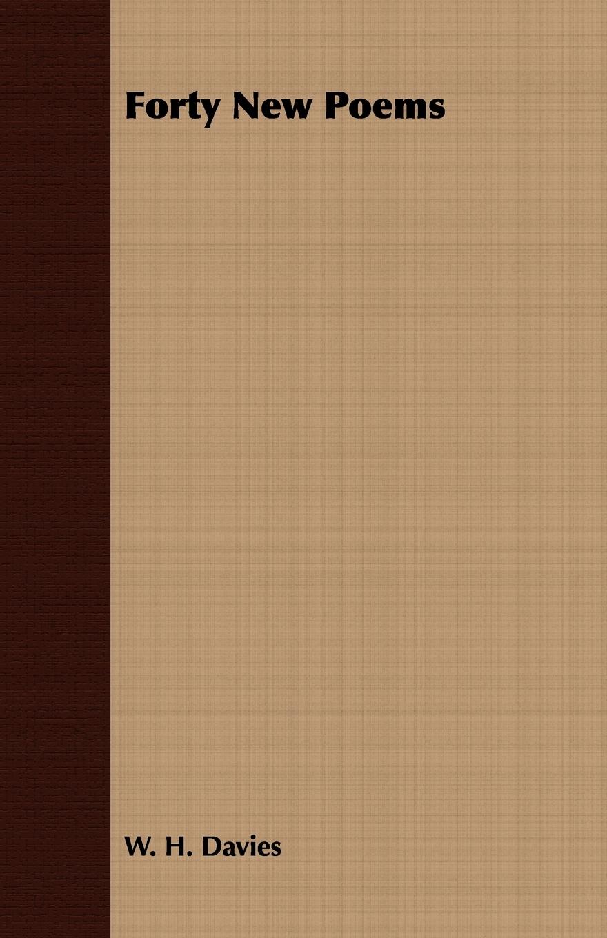 Vorderes Coverbild Forty New Poems