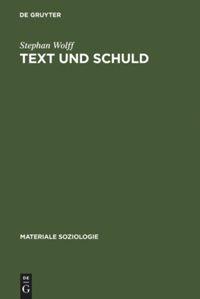 Vorderes Coverbild Text und Schuld