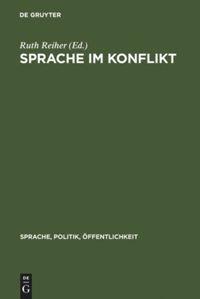 Vorderes Coverbild Sprache im Konflikt