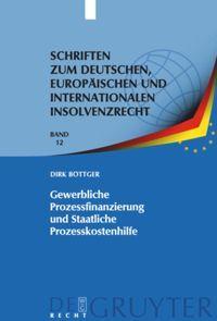 Vorderes Coverbild Gewerbliche Prozessfinanzierung und Staatliche Prozesskostenhilfe