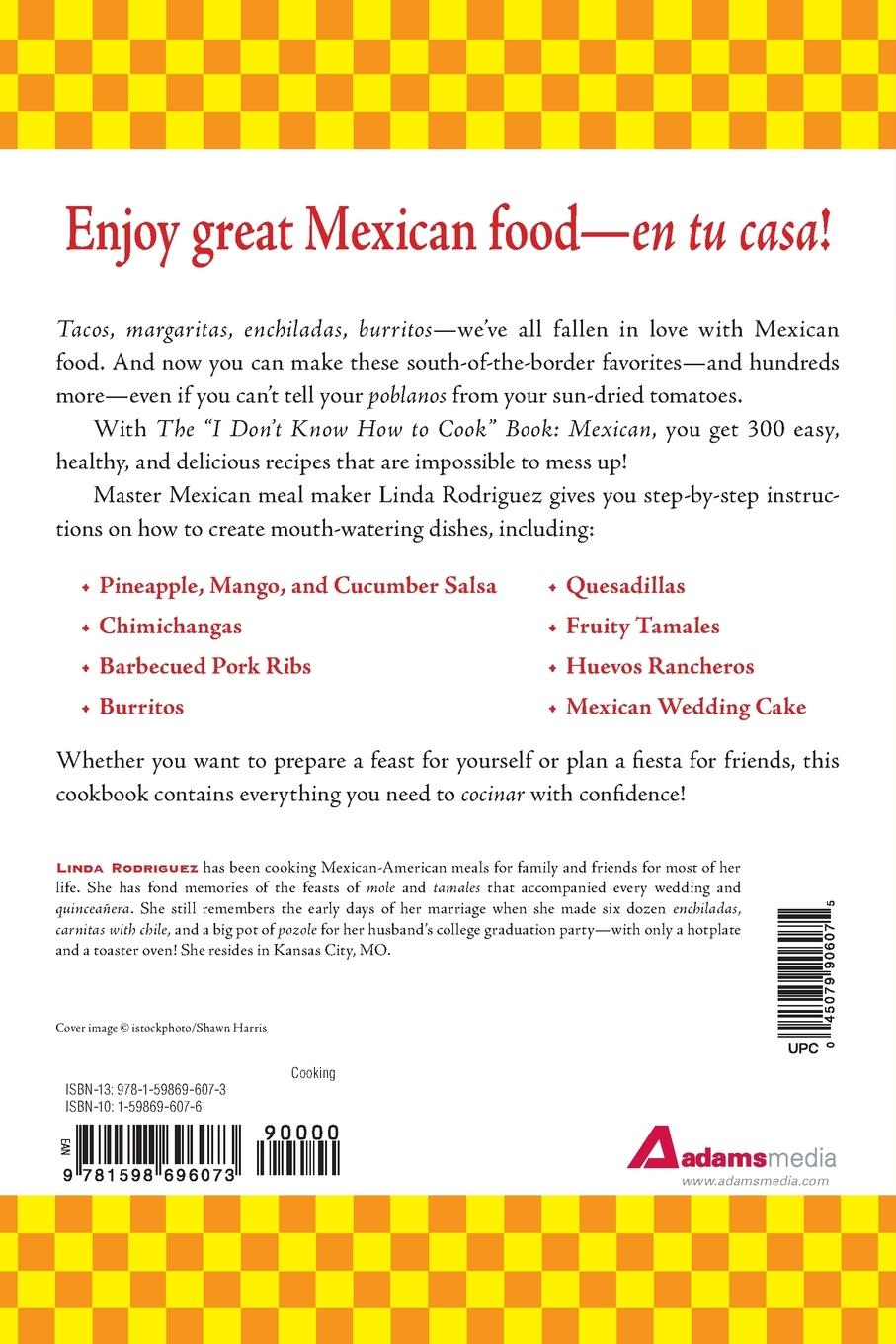 Rückseitencover The "I Don't Know How to Cook" Book