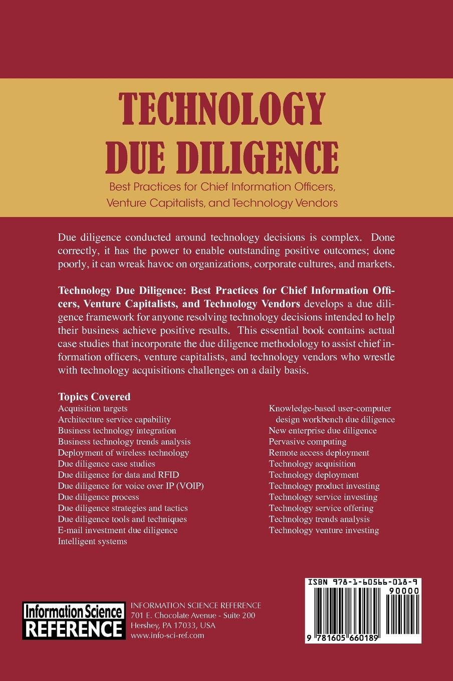 Rückseitencover Technology Due Diligence