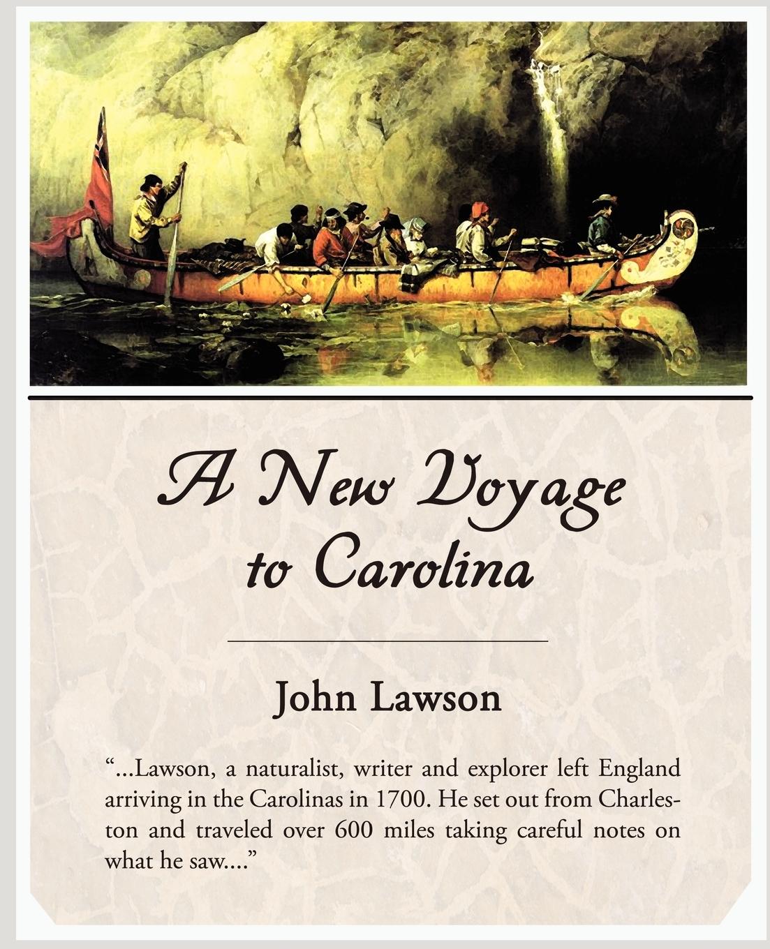 Vorderes Coverbild A New Voyage to Carolina