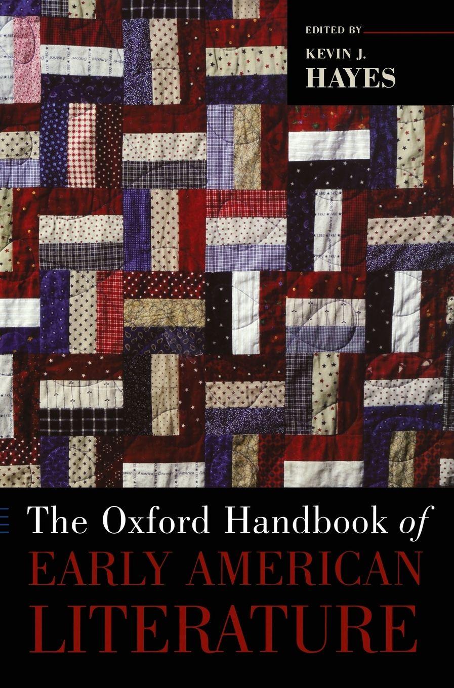 Vorderes Coverbild Oxford Handbook of Early American Literature
