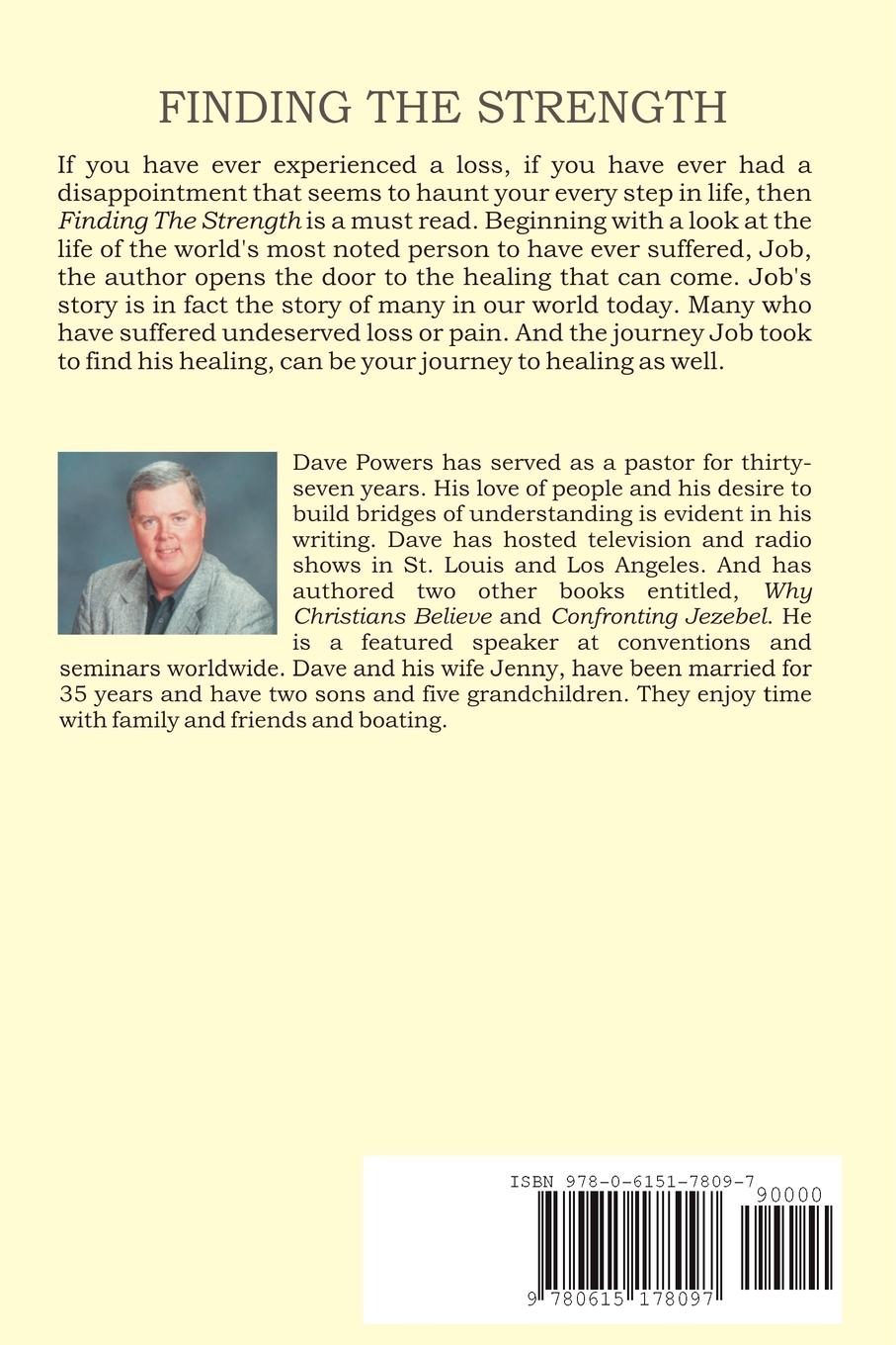 Rückseitencover Finding The Strength