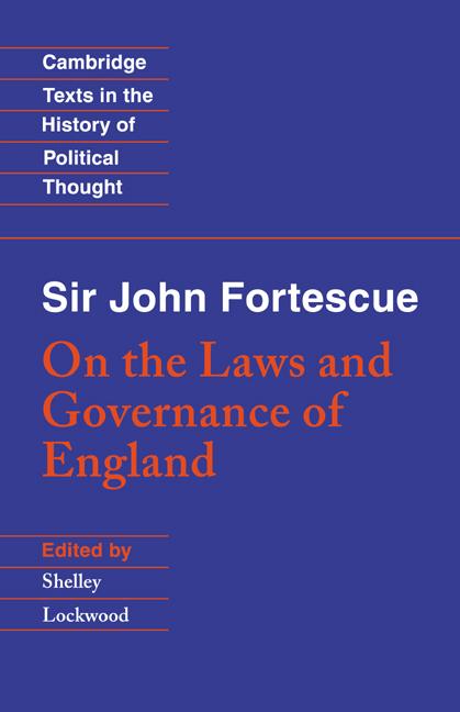 Vorderes Coverbild Sir John Fortescue