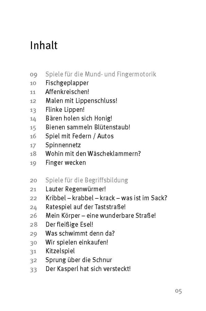 Beispielinhalt (Bild) Die 50 besten Spiele zur Sprachförderung