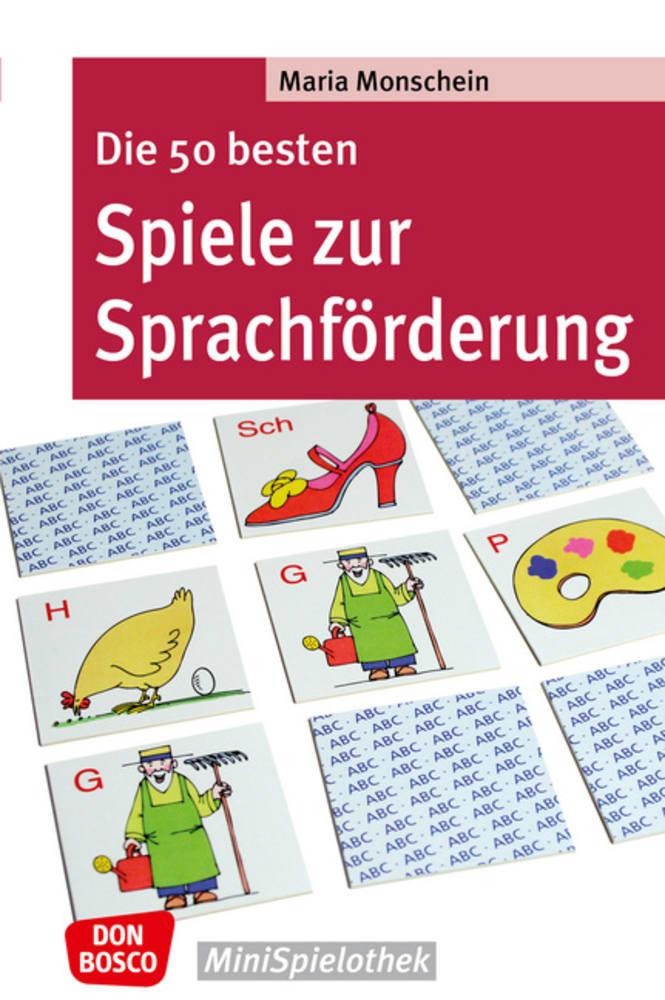 Vorderes Coverbild Die 50 besten Spiele zur Sprachförderung