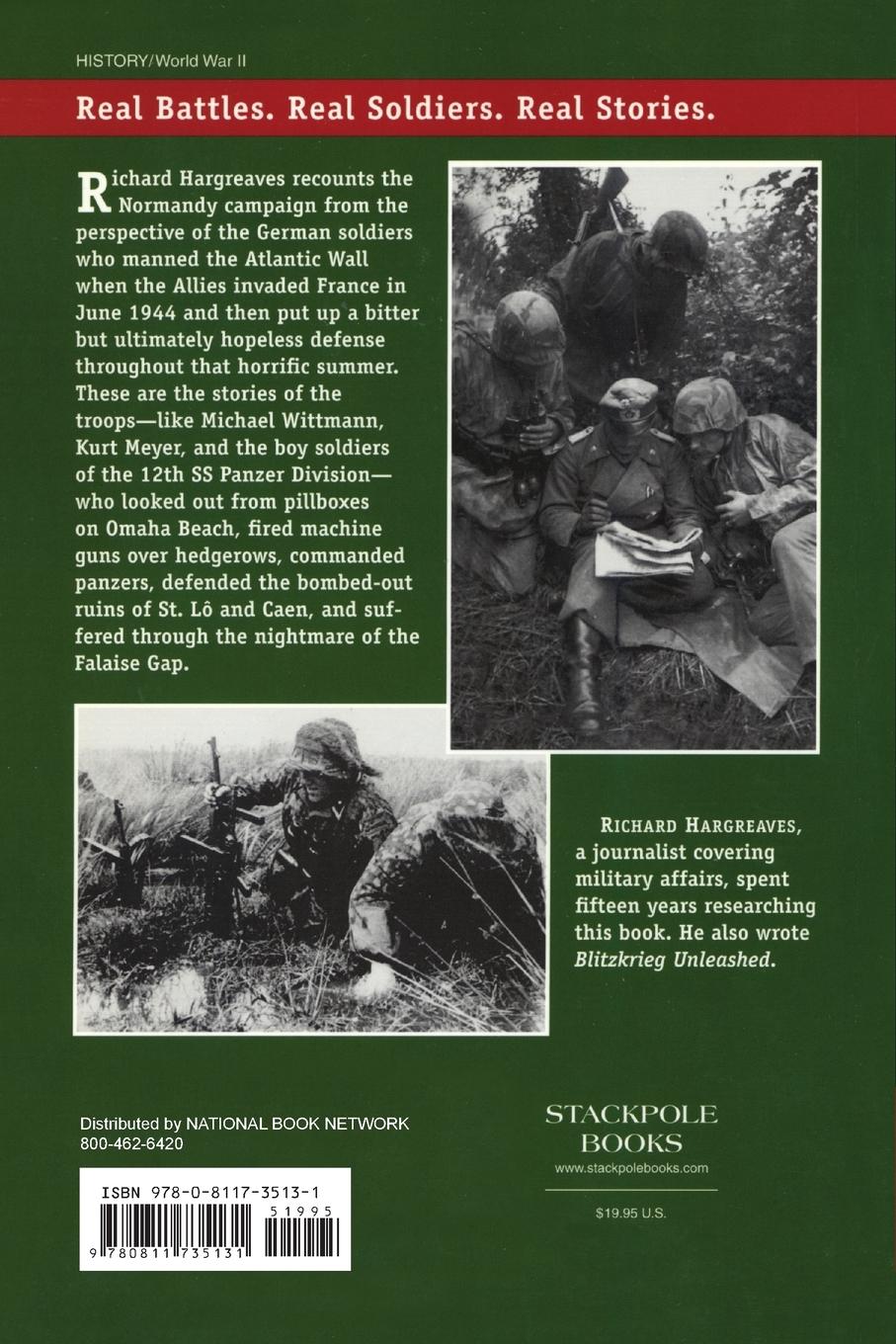 Rückseitencover Germans in Normandy