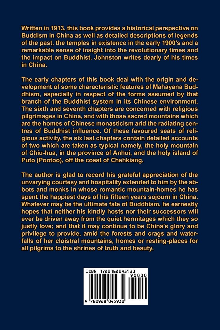 Rückseitencover Buddhist China