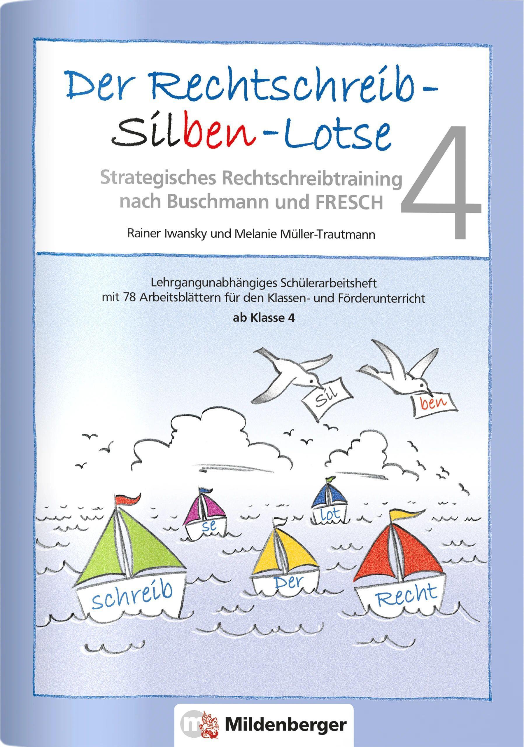 Vorderes Coverbild Der Rechtschreib-Silben-Lotse 4, Arbeitsheft