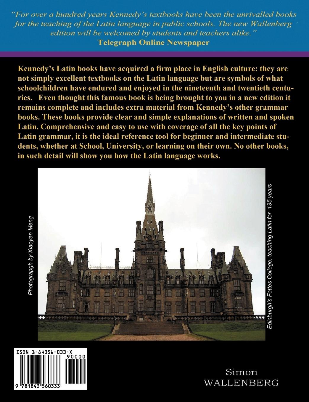 Rückseitencover The Public School Latin Grammar