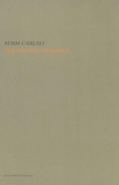Vorderes Coverbild The Feeling of Things by Adam Caruso