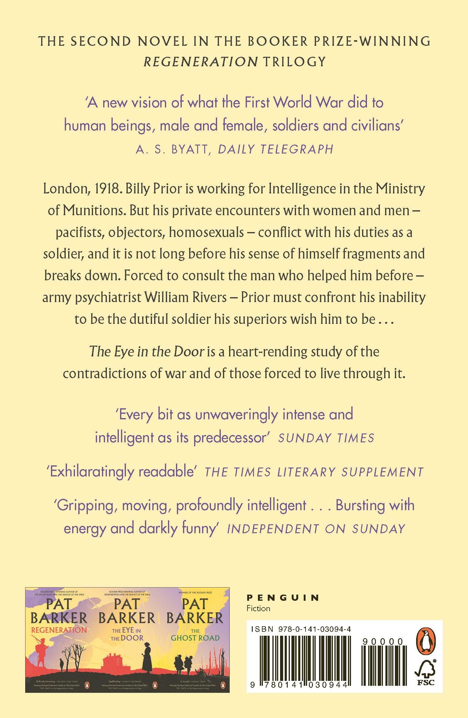 Rückseitencover The Eye in the Door