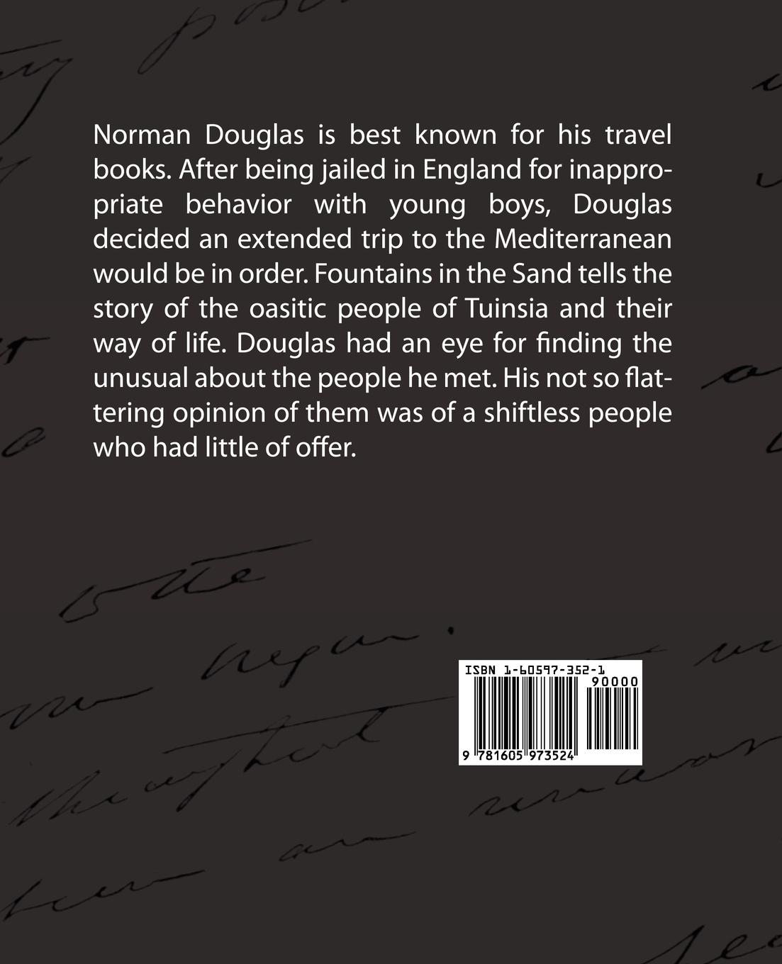 Rückseitencover Fountains in the Sand - Rambles Among the Oases of Tunisia