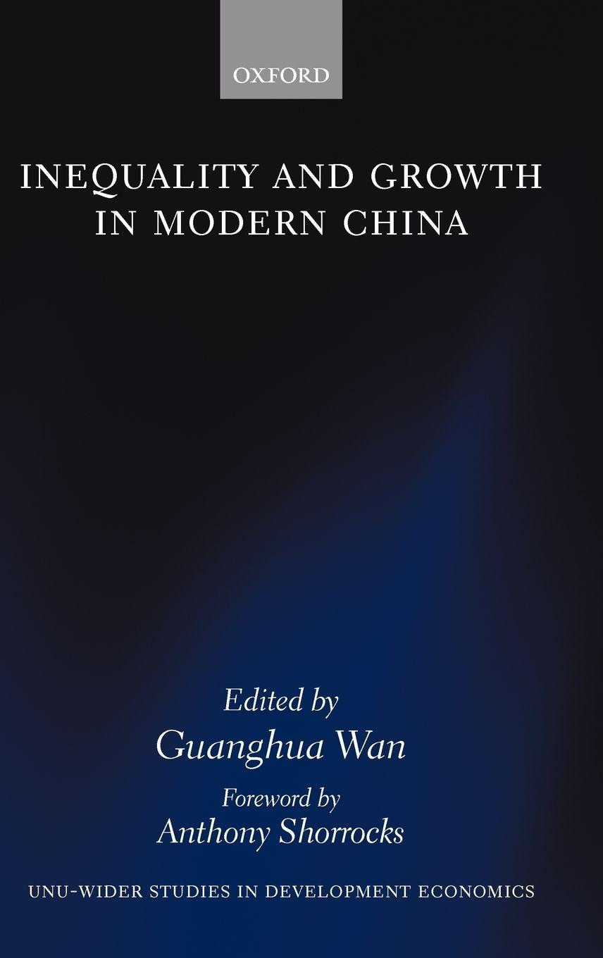 Vorderes Coverbild Inequality and Growth in Modern China