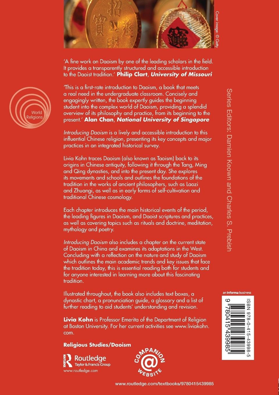 Rückseitencover Introducing Daoism