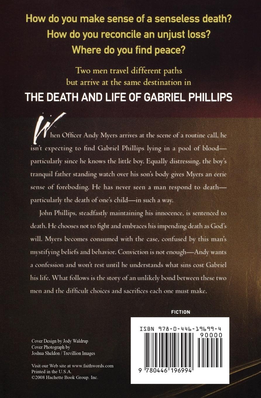 Rückseitencover The Death and Life of Gabriel Phillips