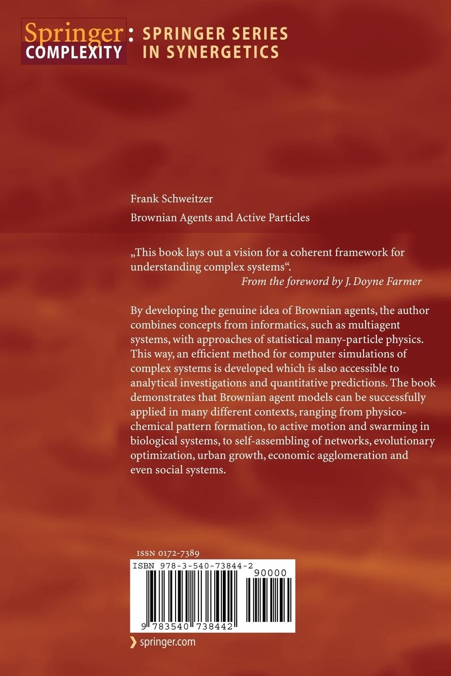 Rückseitencover Brownian Agents and Active Particles