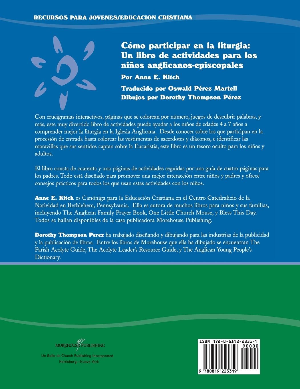 Rückseitencover Como Participar En La Liturgia
