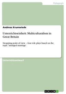 Vorderes Coverbild Unterrichtseinheit: Multiculturalism in Great Britain