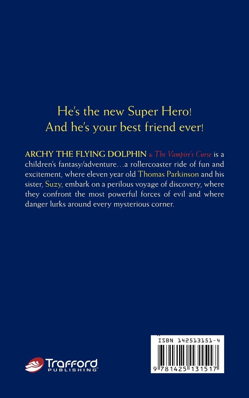 Rückseitencover Archy the Flying Dolphin and the Vampire's Curse