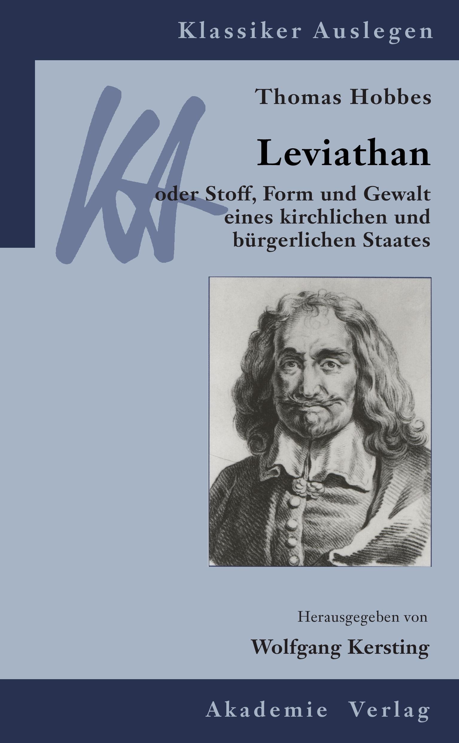 Vorderes Coverbild Thomas Hobbes: Leviathan
