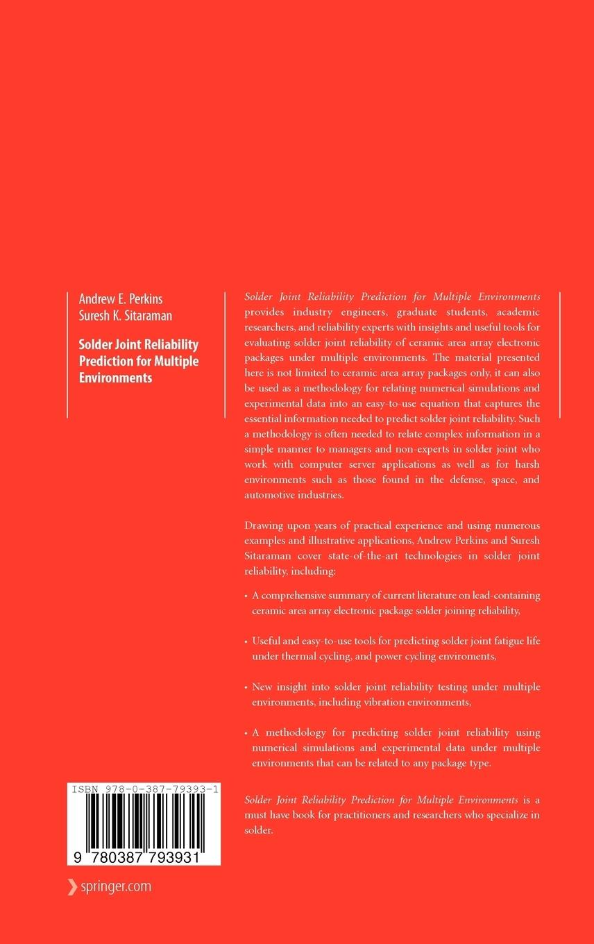 Rückseitencover Solder Joint Reliability Prediction for Multiple Environments